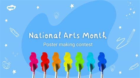 Celebrate National Arts Month with Twinkl .
